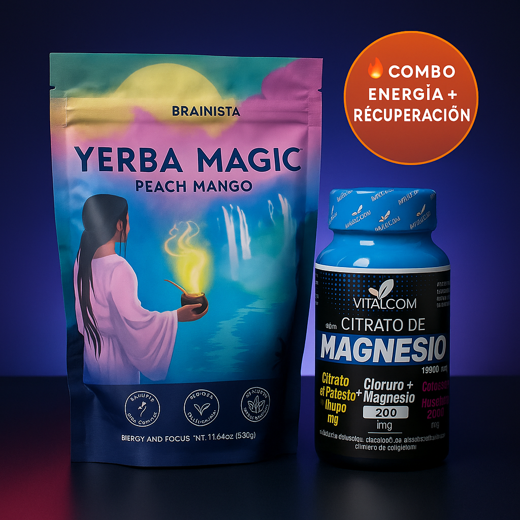 Gran combo yerba magic + citrato de magnesio