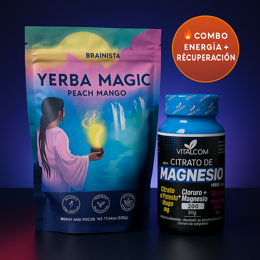 Gran combo yerba magic + citrato de magnesio