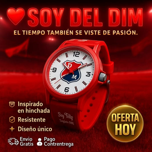 RELOJ DEL HINCHA FIEL MEDELLIN