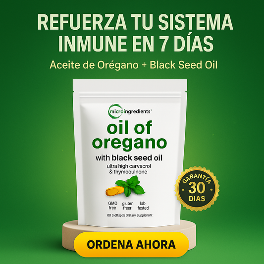 Aceite de Orégano 
IMPORTADO Tu aliado para tu salud