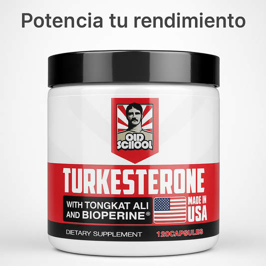 Recupera tu energía natural con TURKESTERONE
